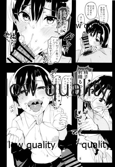 (C95) [Nyaro Kizoku (a.k.a.nyarot)] Chihaya to Icha Love Ecchi Suru Hon 0 ~Shoya Hen~ (THE IDOLM@STER) - Page 7