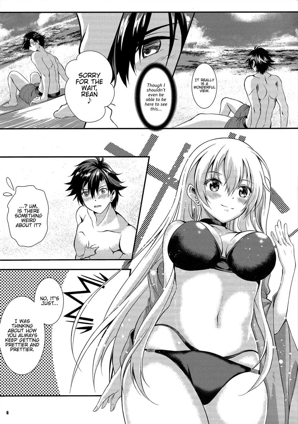 (C96) [The Seventh Sign (Kagura Yuuto)] Happy Vacation! Days:1 (The Legend of Heroes: Trails of Cold Steel IV) [English] {Hennojin} - Page 5