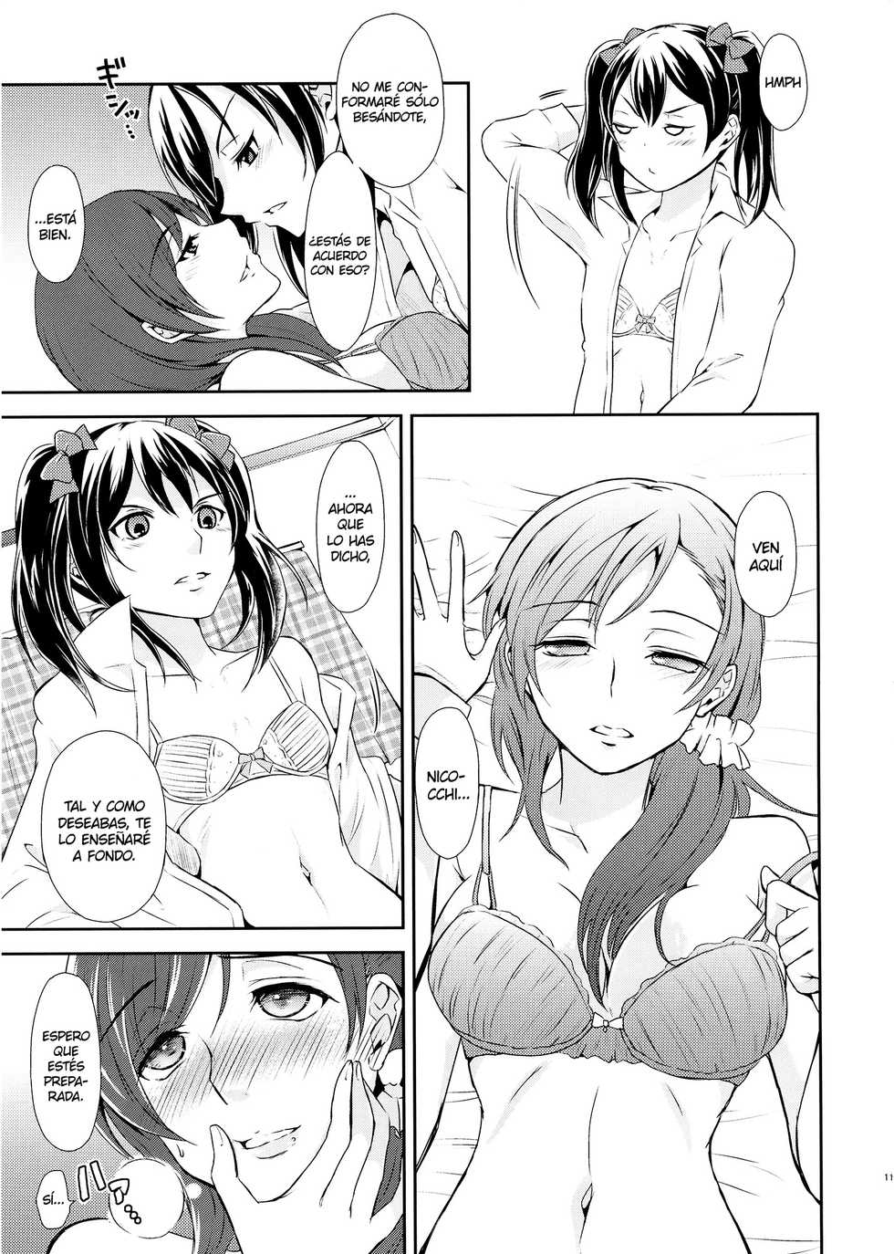 (C87) [Fireworks (Syutaro)] Koi-Musubi (Love Live!) [Spanish] [LOVELIVER20] - Page 9