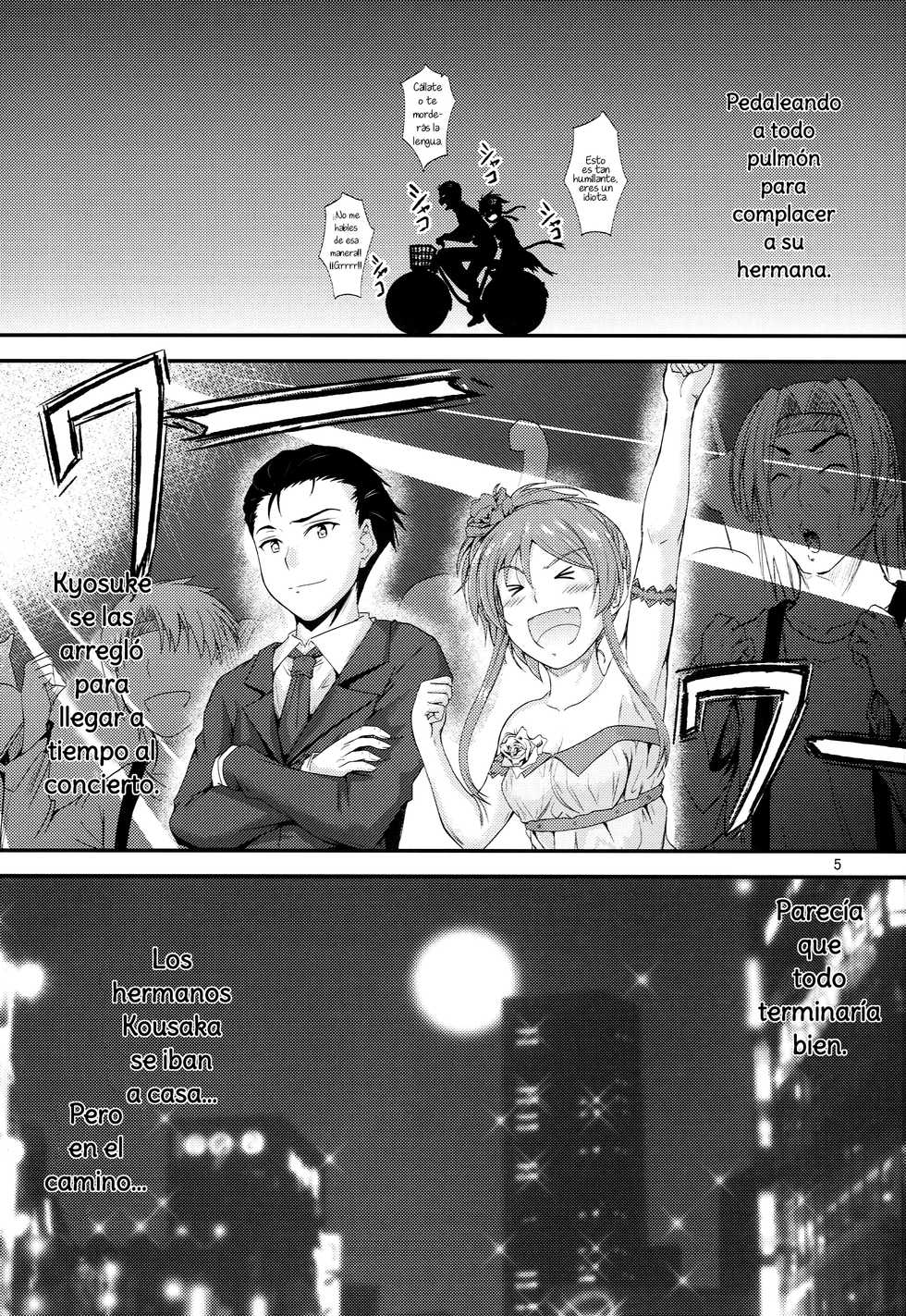 (C81) [Junk Box (Mutsuki)] Imouto x Doki² Wedding SP | Imouto x Doki² Especial de Novia (Ore no Imouto ga Konna ni Kawaii Wake ga Nai) [Spanish] [Dou-Hen FS] - Page 4