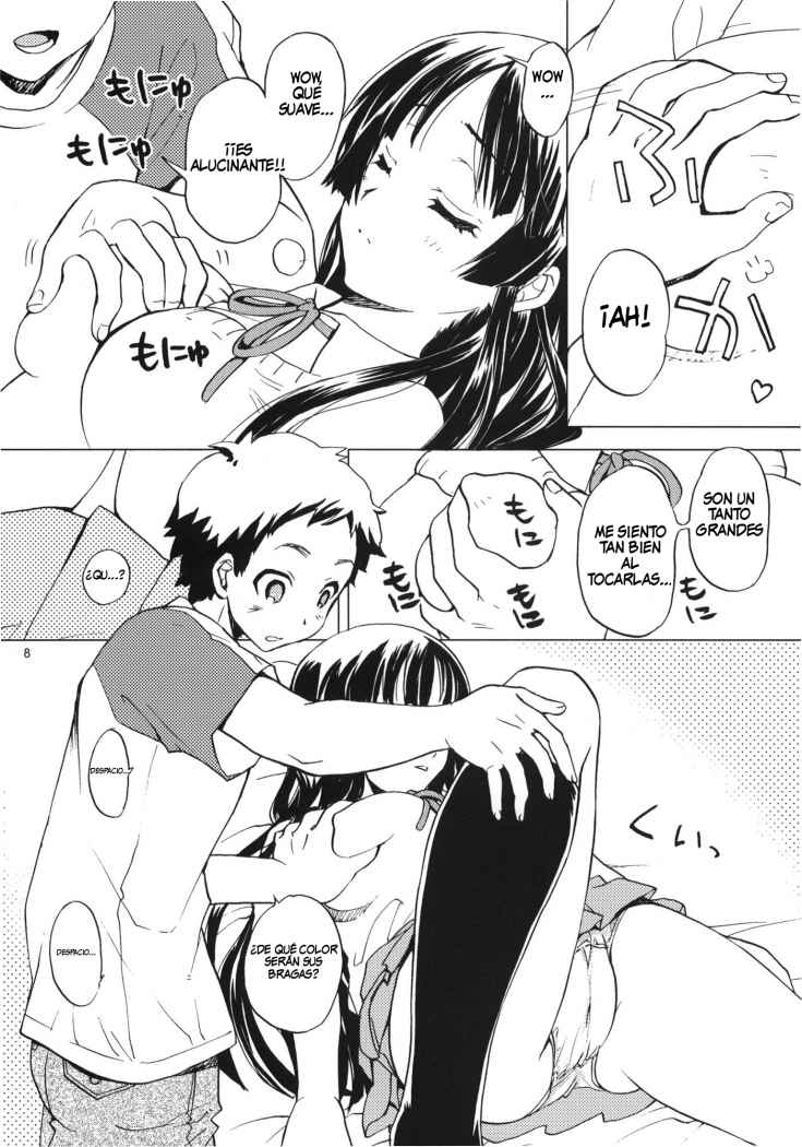 (C76) [SUKAPON-DO (Kagawa Tomonobu, Yano Takumi)] Lazy Summer (K-ON!) [Spanish] - Page 7