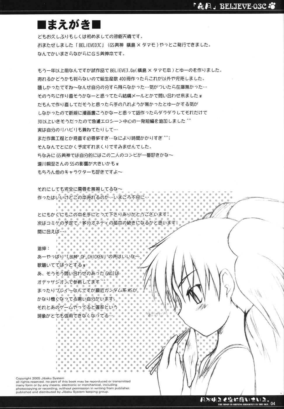 (SC28) [JIBAKU-SYSTEM (Suzuki Amaharu)] BELIEVE-03C (Ghost Sweeper Mikami) - Page 3