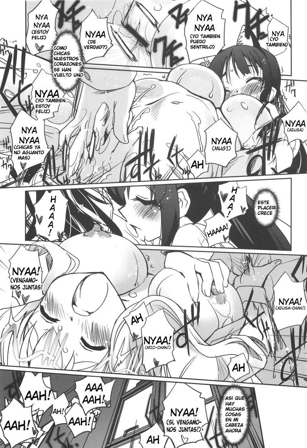 (C76) [G-Power! (Sasayuki)] Nekomimi to Toilet to Houkago no Bushitsu | Cat Ears And A Restroom And The Club Room After School (K-ON) [Spanish][Mugidanshi Fansub] - Page 32