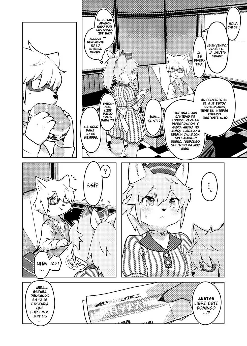 [Bungalow (WKAR)] HEART BREAK DINER | COMEDOR DE CORAZONES ROTOS [Spanish] [Kamus2001] [Digital] - Page 3