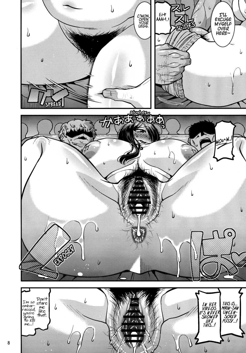 (C95) [gos to vi (Utamaro)] Ero Douga Haishin ga Shumi no Oku-san no Namahame Rankou Koukai Maso Benki [English] [xinsu] - Page 8