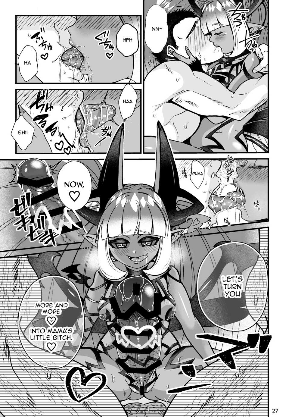 [Letitia no Ohirune (ChifuyuAppleton)] Futanari Devil Mama no Mesu ni Naru | I Became a Dickgirl Devil Mama's Bitch [English] [Panatical] [Digital] - Page 27