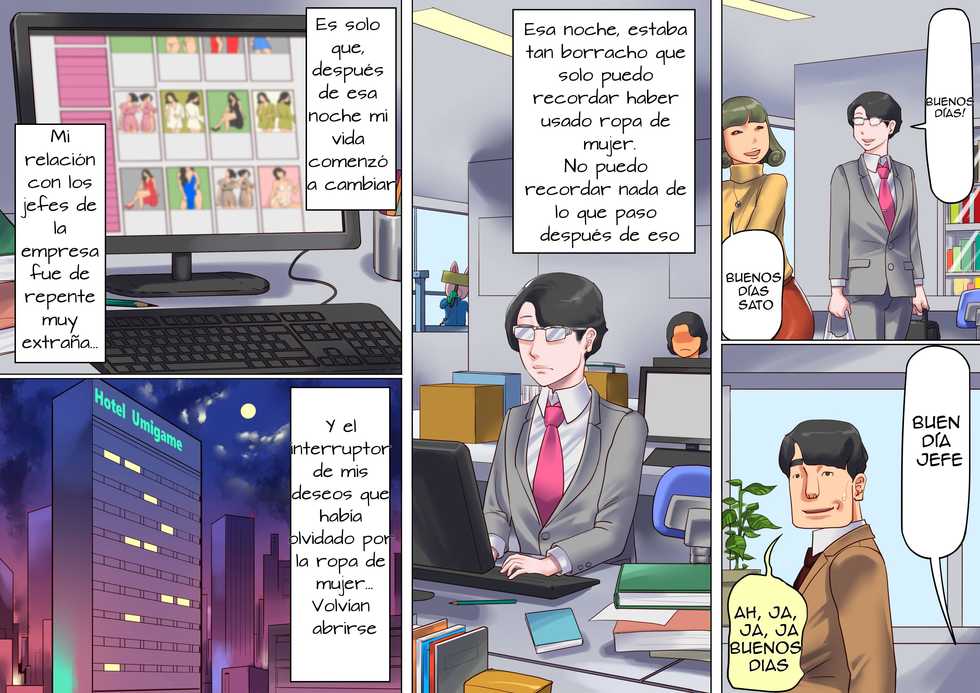 [Naya (Papermania)] Shemale no Kuni no Alice no Bouken | El País Transexual: La Aventura De Alicia [Spanish] [Decensored] - Page 18