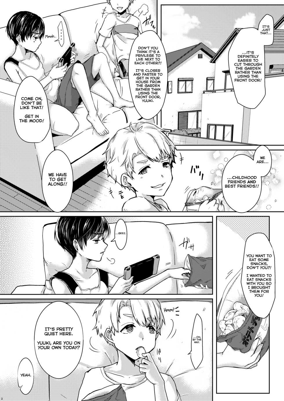 [Shinsei Lolishota (Kuzumochi)] Toaru Kyuujitsu Shinyuu to [English] [Yuuta's Blog] [Digital] - Page 3