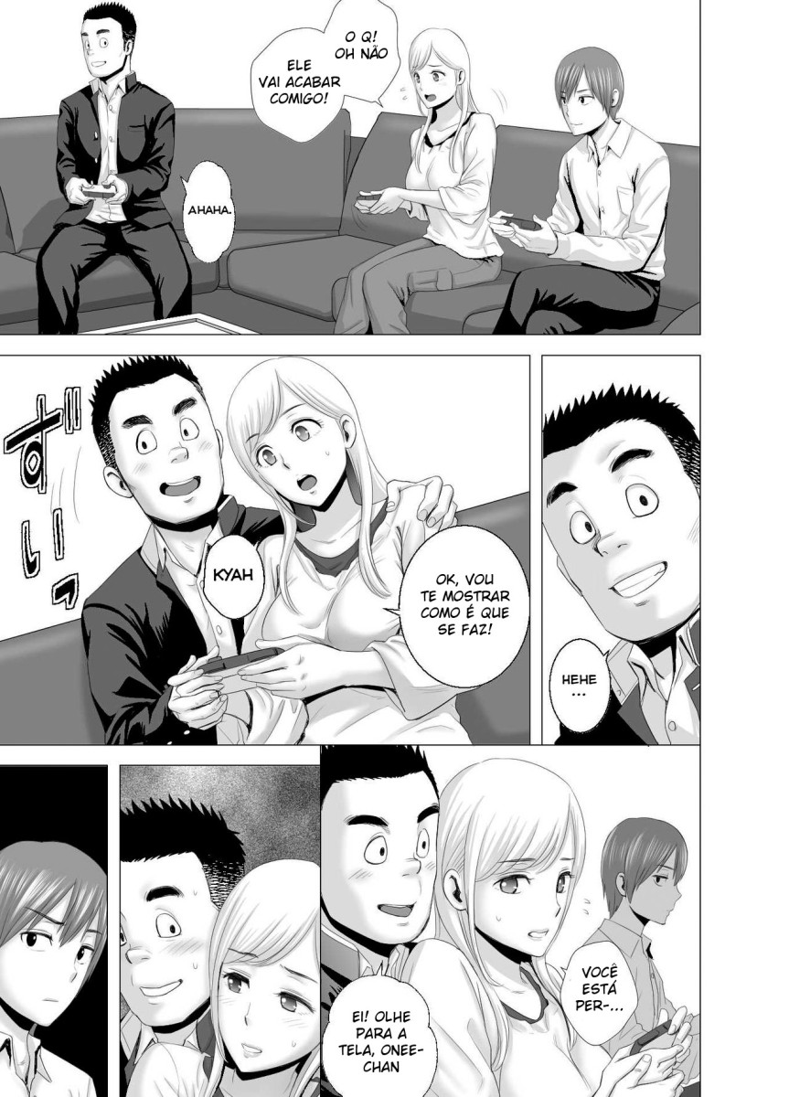 [Yamakumo] Atarasii Onee-san | A Nova Irmã Mais Velha [Portuguese-BR] - Page 30