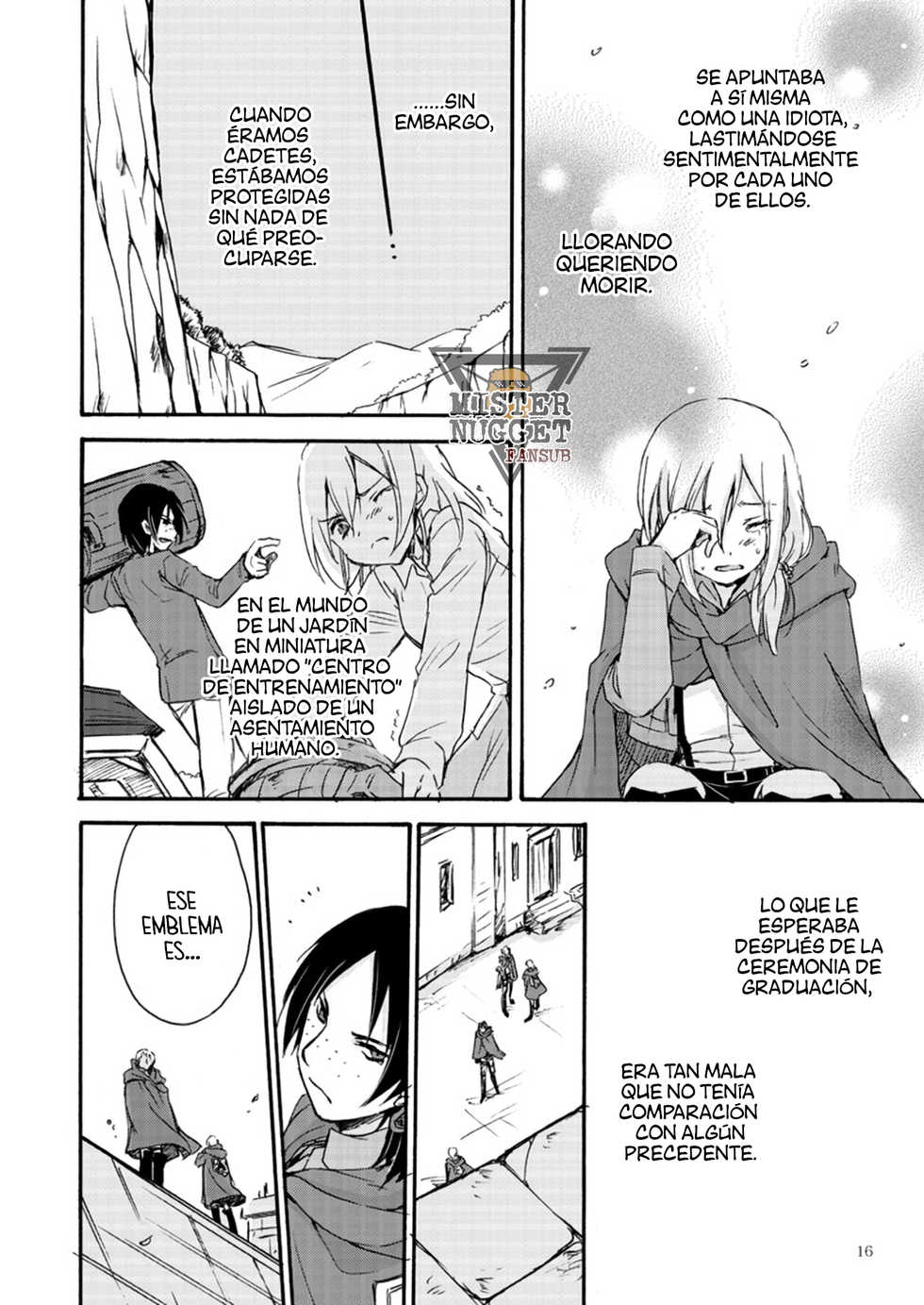 [(Soraho)] Bakemono no koi (Shingeki no Kyojin) [Spanish] [Mister Nugget] - Page 15