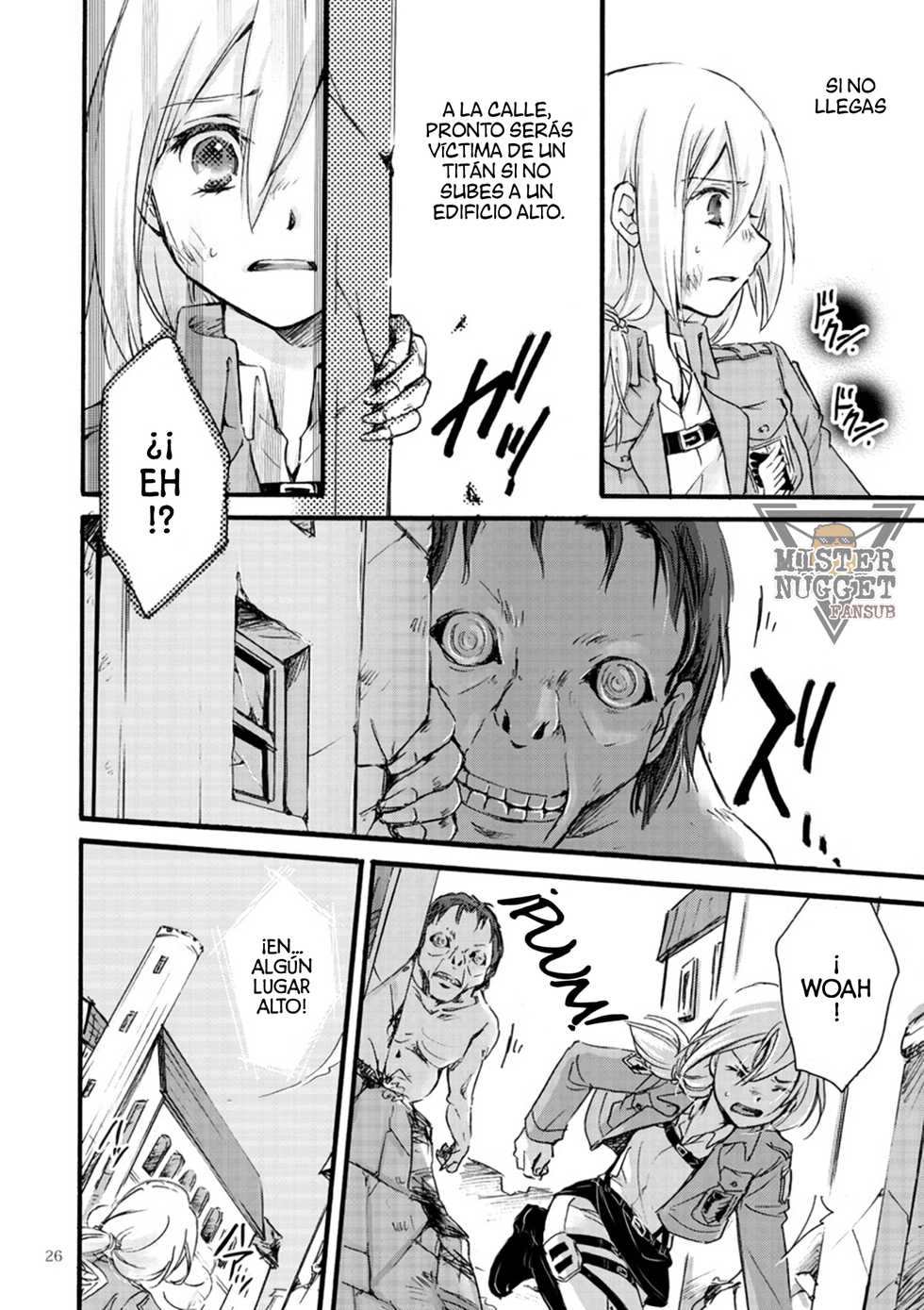[(Soraho)] Bakemono no koi (Shingeki no Kyojin) [Spanish] [Mister Nugget] - Page 24