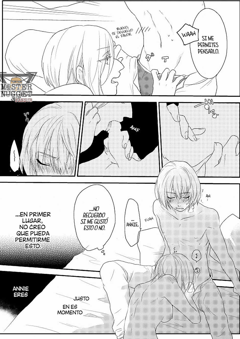 [Morimori (Guriguri)] Life goes on (Shingeki no Kyojin) [Spanish] [Mister Nugget] [Digital] - Page 10
