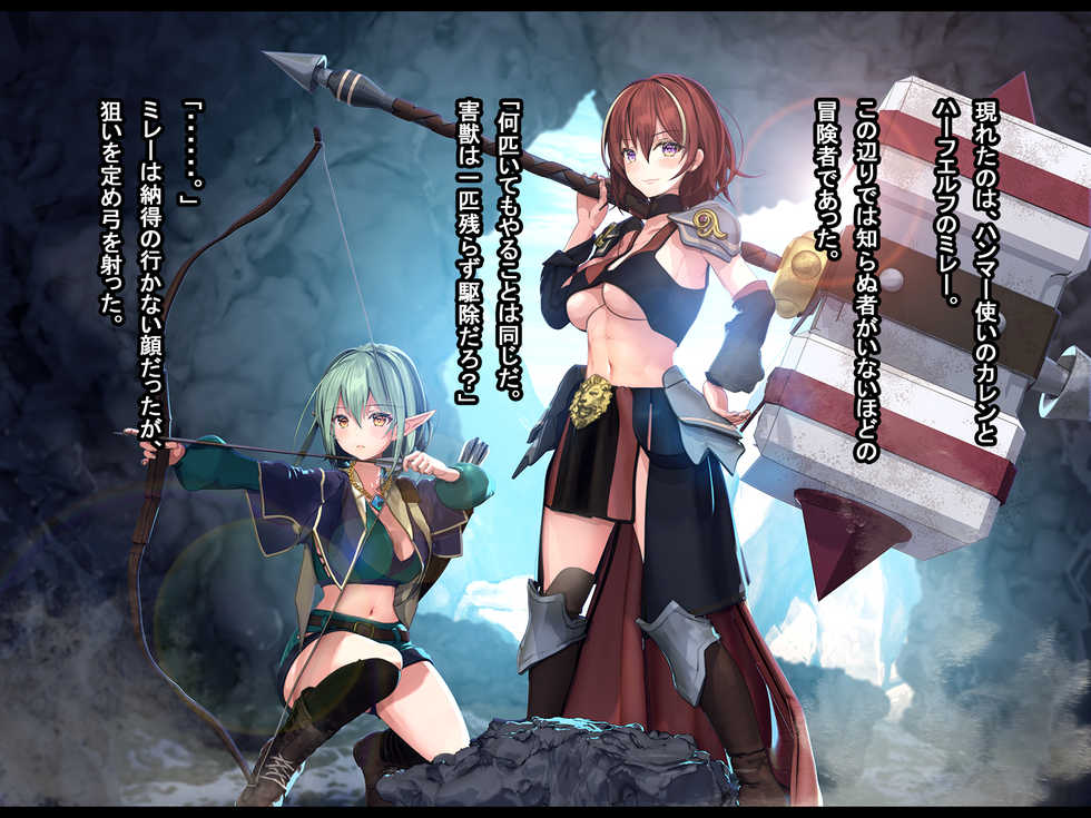 [Ranpakudou (Sugita Ranpaku)] Half Elf wa Goblin Snyou no Harami Bukuro to Shite - Page 14