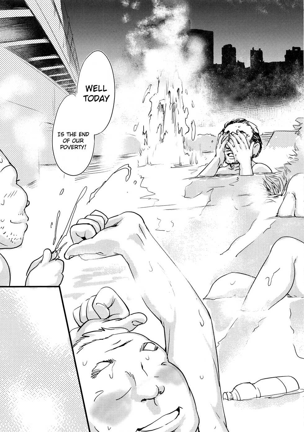 (Shuuki Reitaisai 7) [Hinaprin (Ikuta Takanon)] Homeless Yakumo Ran VS Rojou Seikatsusha Shuudan (Touhou Project) [English] [hardcase8translates] - Page 18
