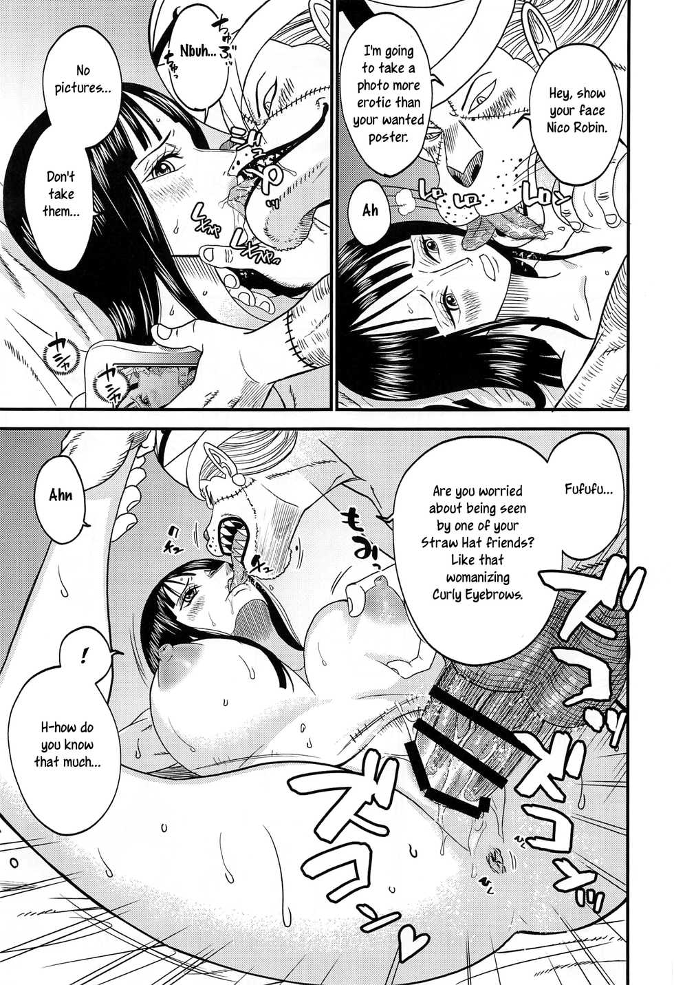 [Doro Noujou (Dorota Bou)] Robin's Hole 2 (One Piece) (English) - Page 8