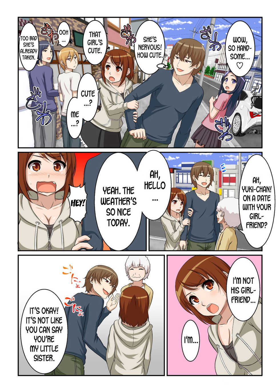 [Pink Pineapple] Nyotamen! ~Nyotaika Shita Ore wa Aniki no Kanojo!~ 2 | Nyotamen! ~I've turned into a girl and became my brother's girlfriend!~ 2 [English] [desudesu] - Page 12