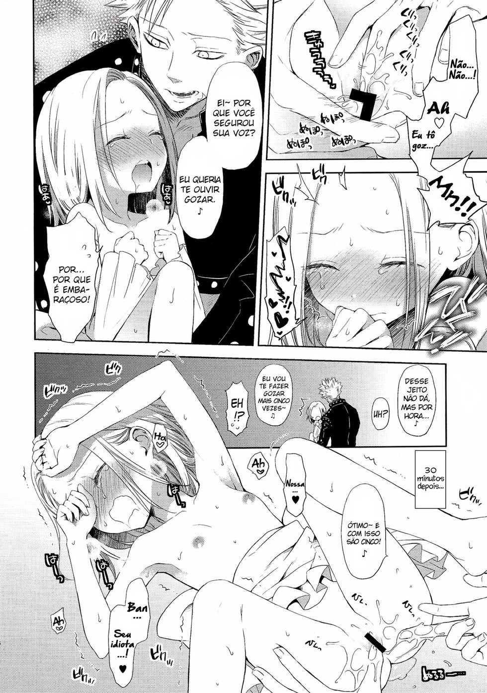 (C86) [Aa Aishiteru (Taishow Tanaka)] Kodomo ja Nai wa. (Nanatsu no Taizai) [Portuguese-BR] - Page 16