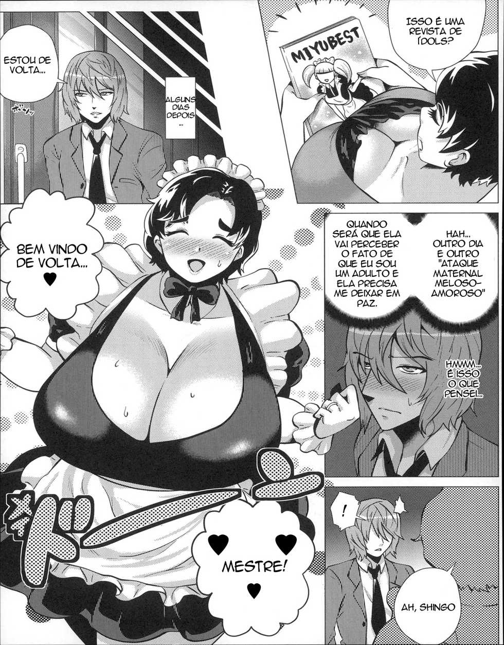 [Yokkora] Cosplay ga Oyako Ai no Hiketsu  Cosplay is the Hidden Trick for Parental Love (Dosukebe ! Oniku-Carnival) [Português] [Guaxinim+Erme14] - Page 3