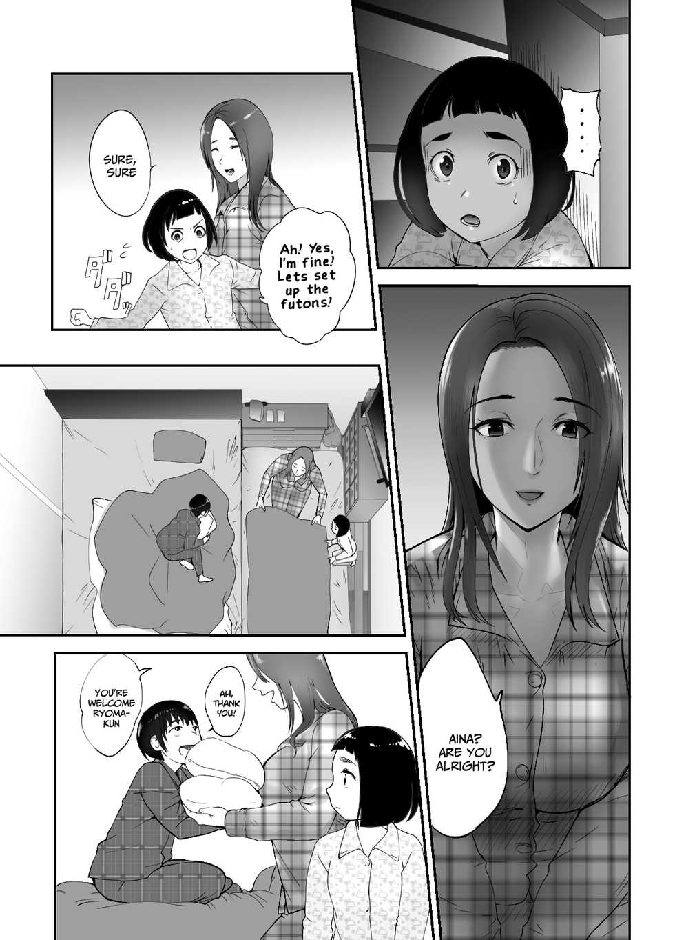 [Pink Sakuhin Okiba (Pink Taro)] Osananajimi ga Mama to Yatte Imasu. | My Childhood Friend is Doing It with My Mom [English] - Page 25