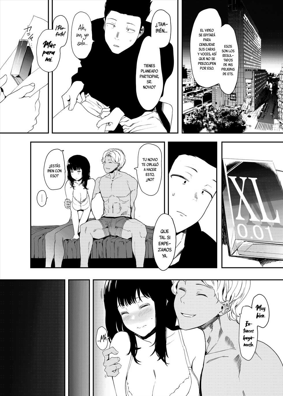 [Hachimin (eightman)] Boku no Kanojo to Sex Shite Kudasai [Spanish] [NekoCreme] [Digital] - Page 12