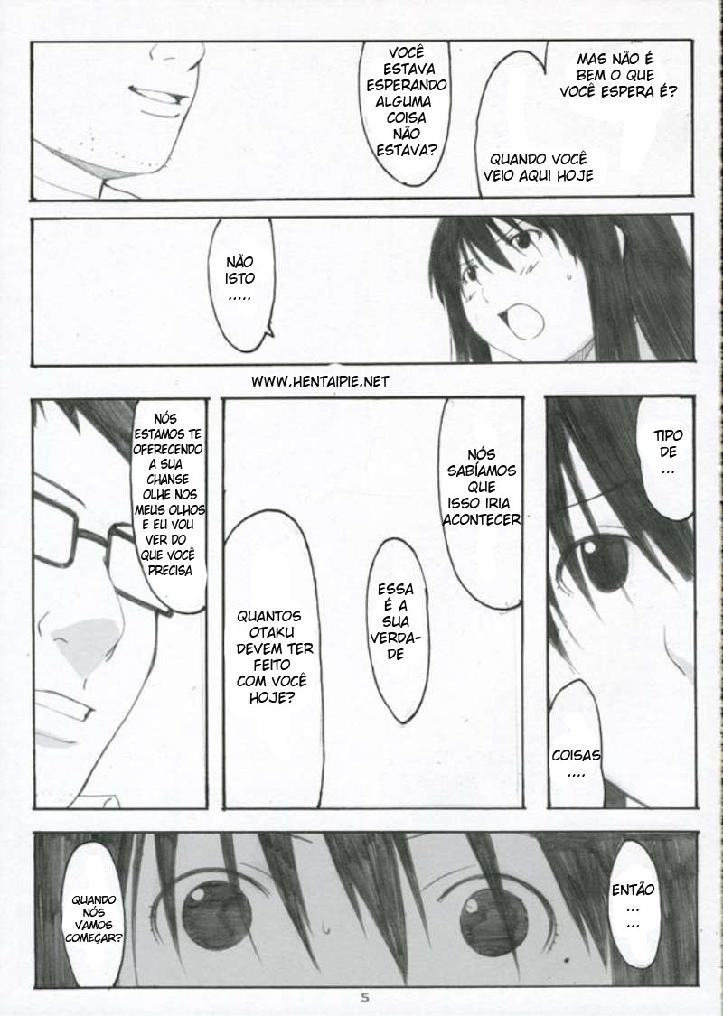 (C70) [Kansai Orange (Arai Kei)] Oono Shiki #3 (Genshiken) [Portuguese-BR] [HentaiPie] - Page 4