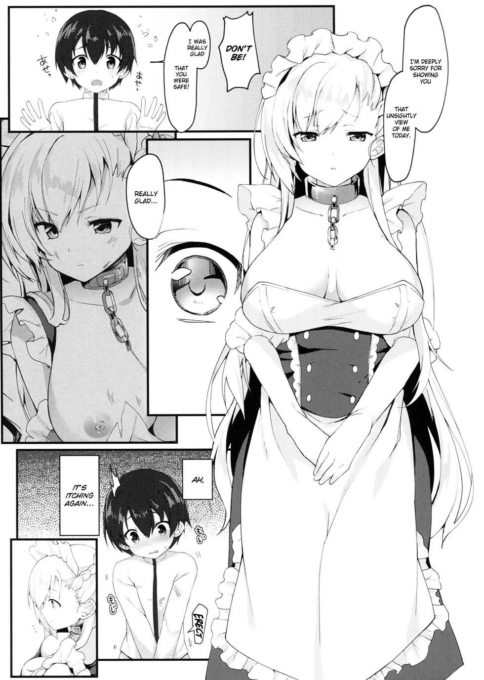 (COMIC1☆13) [Takatakaya (Kaniya Shiku)] Shota ga Tame ni Bel wa Naru (Azur Lane) [English] [Thennos Scans] - Page 6