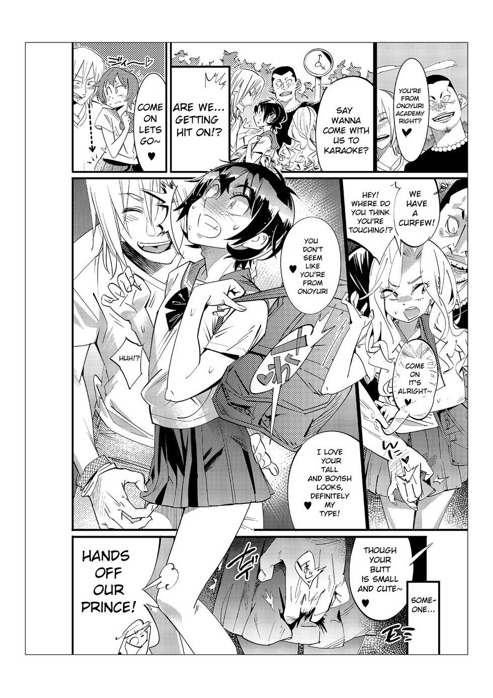 [Kishinosato Satoshi] Danshi dake ga Kayoeru Joshikou Onoyuri Gakuen Chapters 2-5 [English][Digital] - Page 33