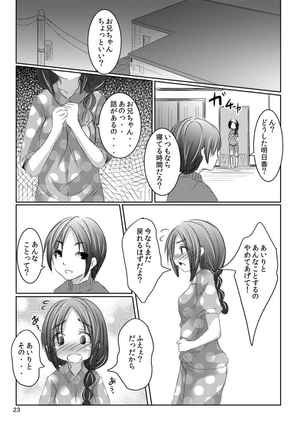 [You You Tsuushin (Shinonome Yuu)] Imouto no Mitsu [Digital] - Page 22