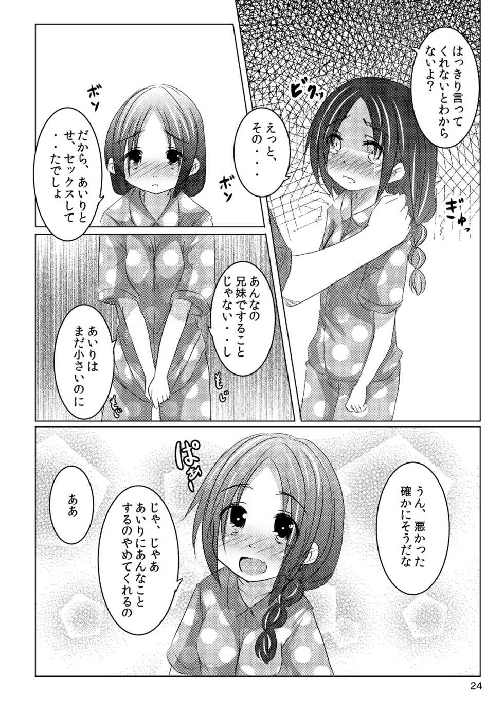 [You You Tsuushin (Shinonome Yuu)] Imouto no Mitsu [Digital] - Page 23
