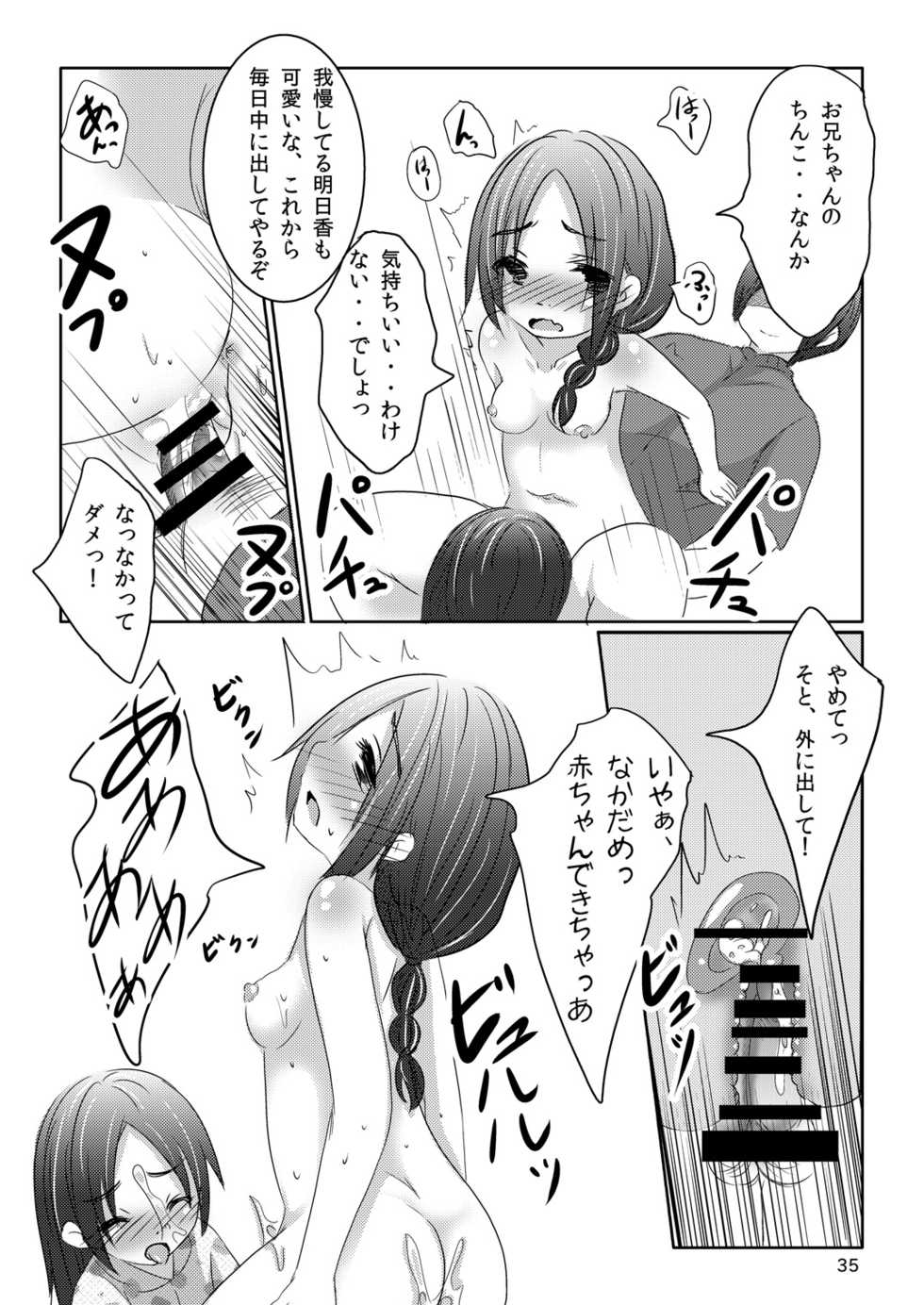 [You You Tsuushin (Shinonome Yuu)] Imouto no Mitsu [Digital] - Page 34