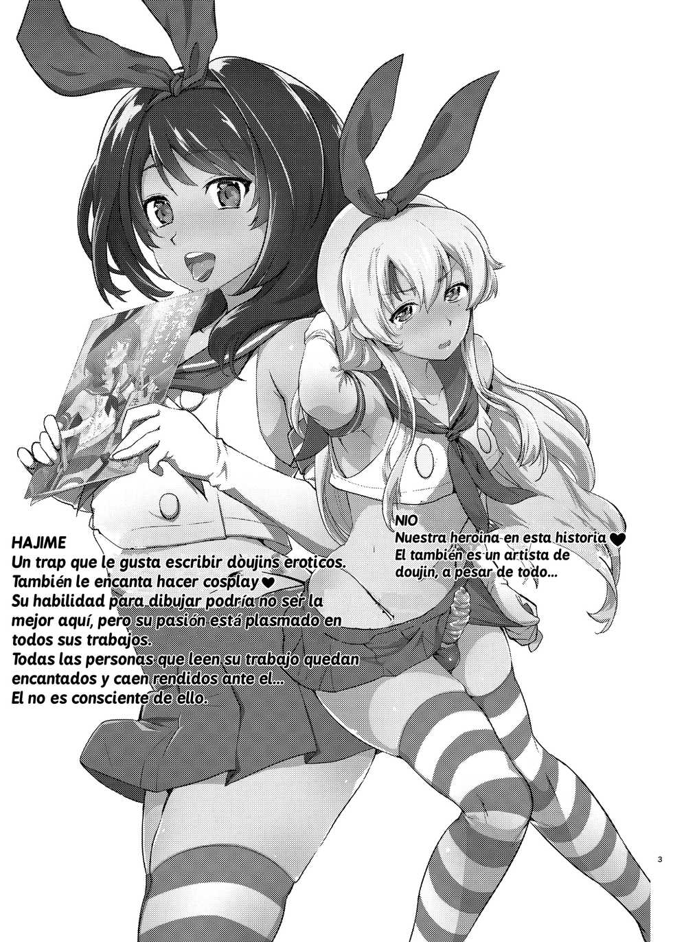 [Kitsune (Tachikawa Negoro)] Kusozako Circle no Hon o Yondeshimatta Oote no Hanashi (Kantai Collection -KanColle-) [Spanish] [Delnero] [Digital] - Page 2