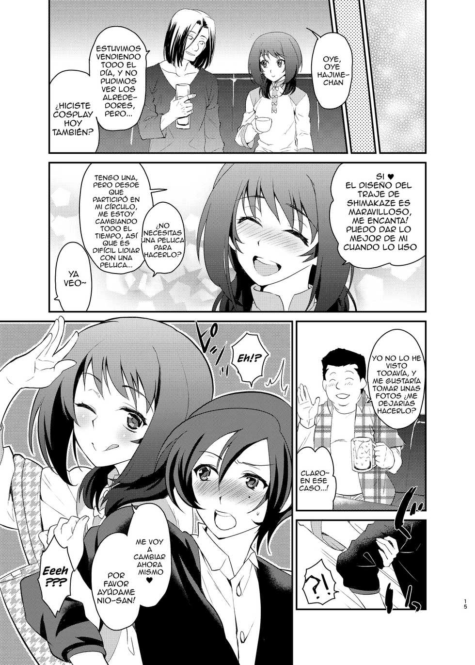 [Kitsune (Tachikawa Negoro)] Kusozako Circle no Hon o Yondeshimatta Oote no Hanashi (Kantai Collection -KanColle-) [Spanish] [Delnero] [Digital] - Page 13
