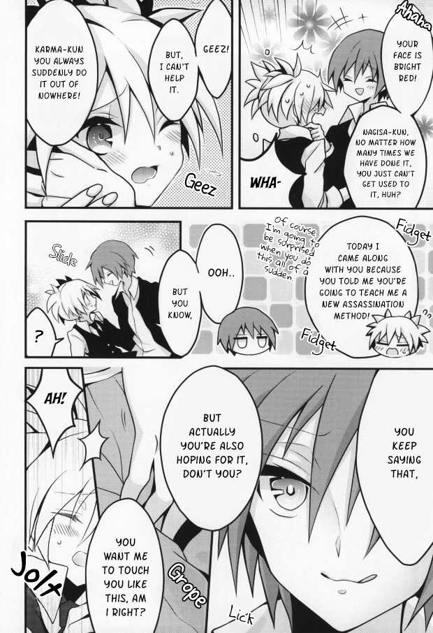 (HaruCC18) [MG (Beni Rio)] Ijiwaru Assassin! (Ansatsu Kyoushitsu) [English] [Cyber Panda Scanlations] - Page 4