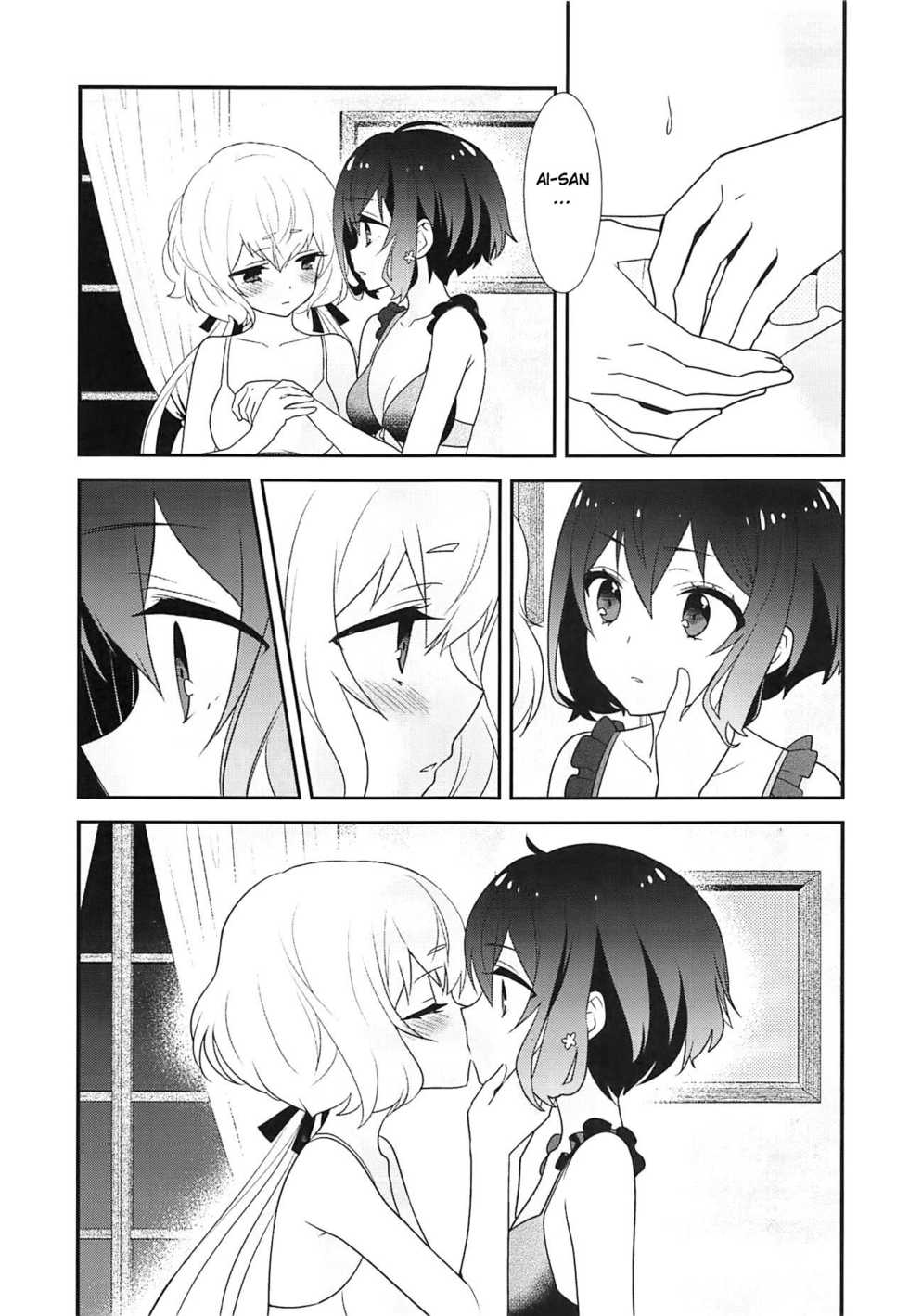 (COMIC1☆16) [Sweet Pea (Ooshima Tomo)] JunAi Sentimental (Zombie Land Saga) [Spanish] [Hoshiku Translations] - Page 10