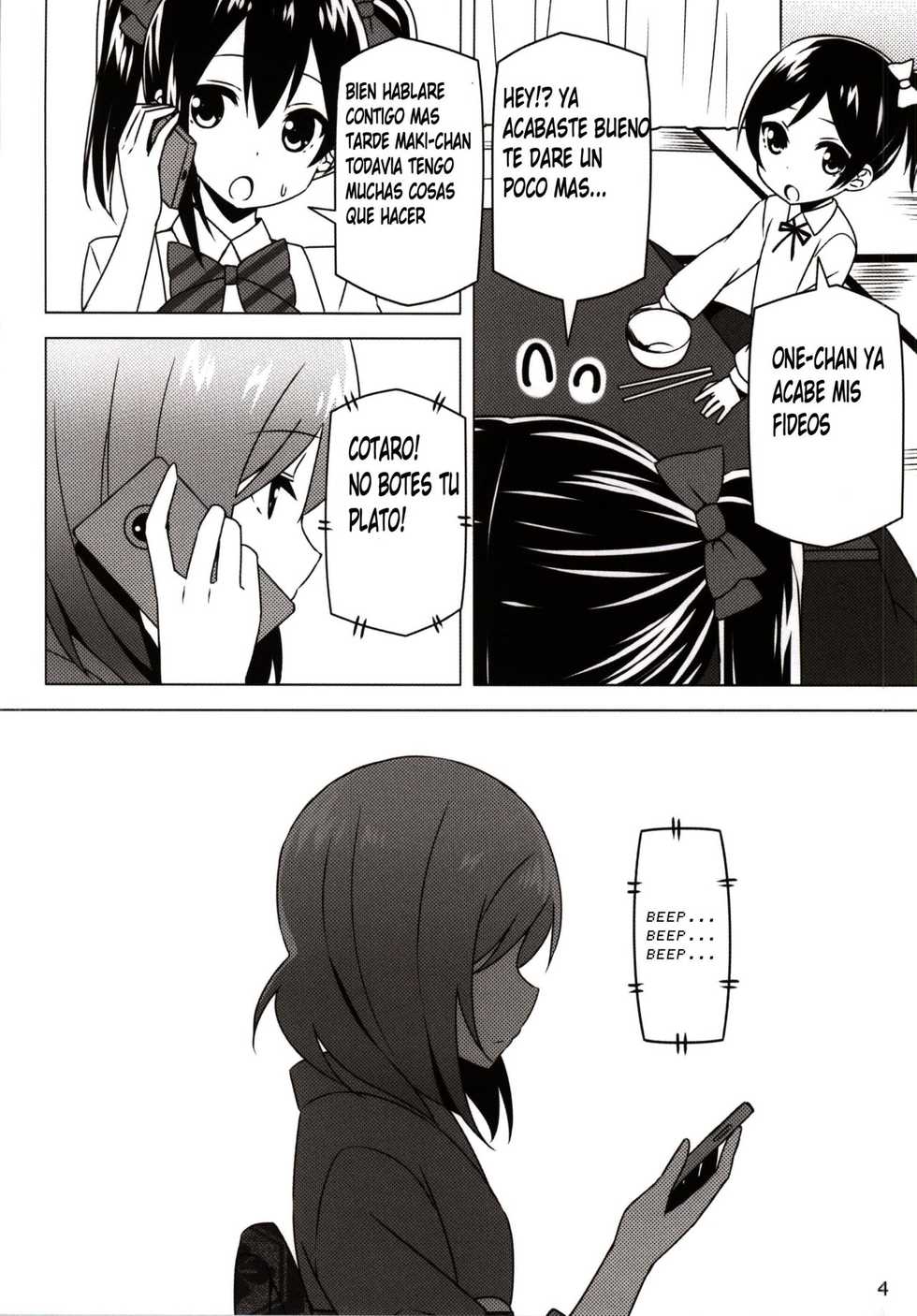 (Bokura no Love Live! 6) [Candy Club (Sky)] Endless Love ~Owari no Nai Aru Fuyu no Hi~ (Love Live!) [Spanish][Mugidanshi Fansub] - Page 3