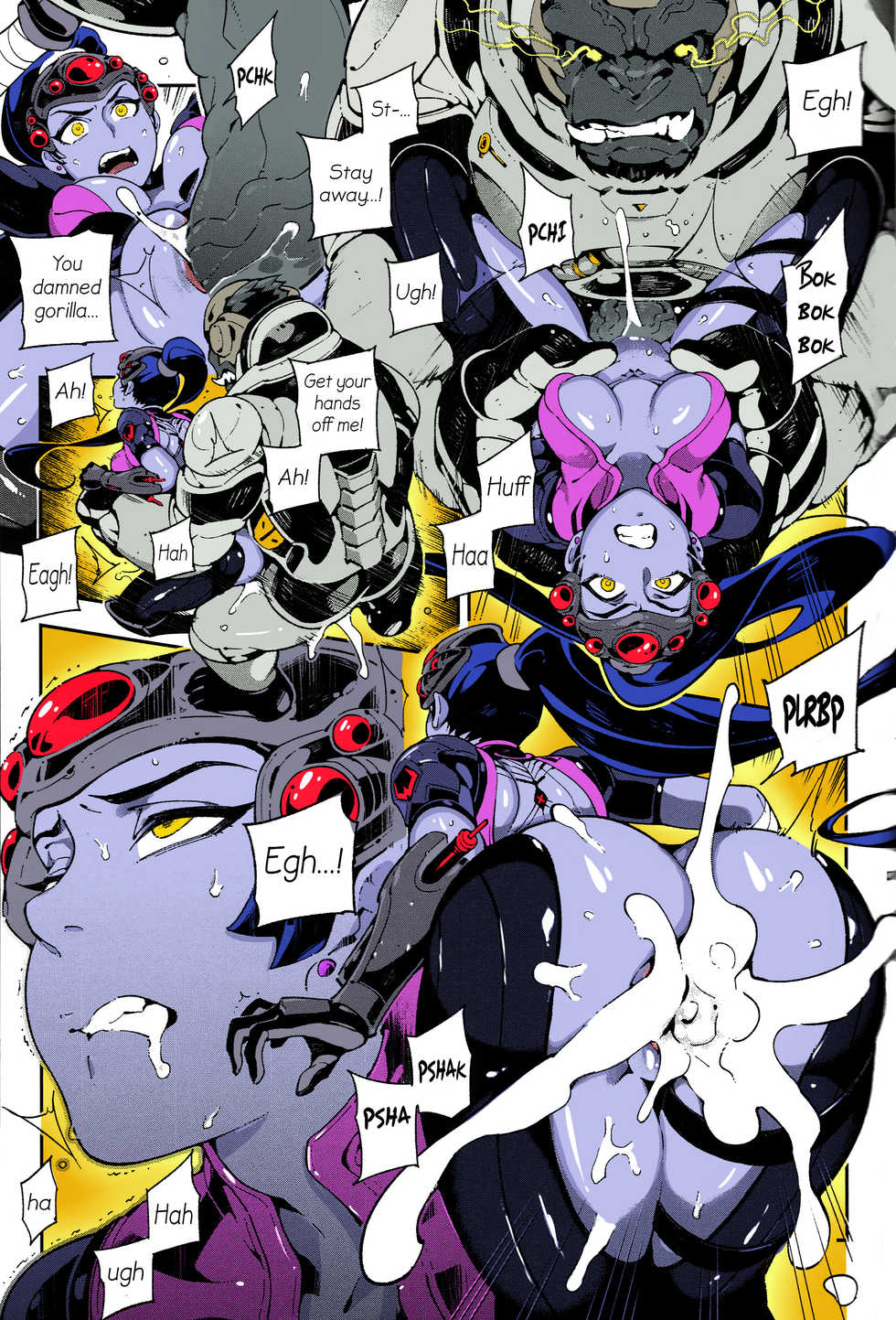 (FF29) [Bear Hand (Fishine, Ireading)] OVERTIME!! OVERWATCH FANBOOK VOL.1 (Overwatch) [English] [Colorized] - Page 22