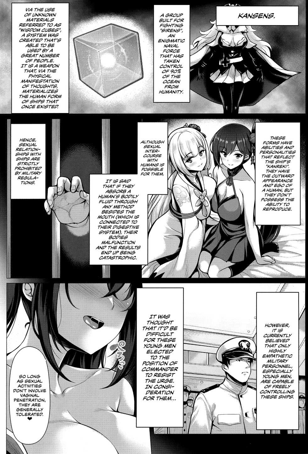 (C95) [Uni no Tane (Uniahato)] Boku wa Kyou mo Kono Soukyuu de Hateru | Today, These Twin Hills Will Once More Be The Death Of Me (Azur Lane) [English] [CulturedCommissions] - Page 2