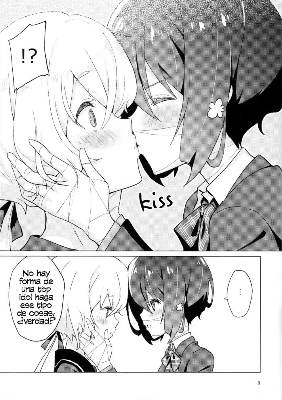 (COMIC1☆16) [Kokumaro Chousei Tounyuu (Auman Zureedus)] Pillow Color (Zombie Land Saga) [Spanish] [Ragnarok Translations] - Page 8