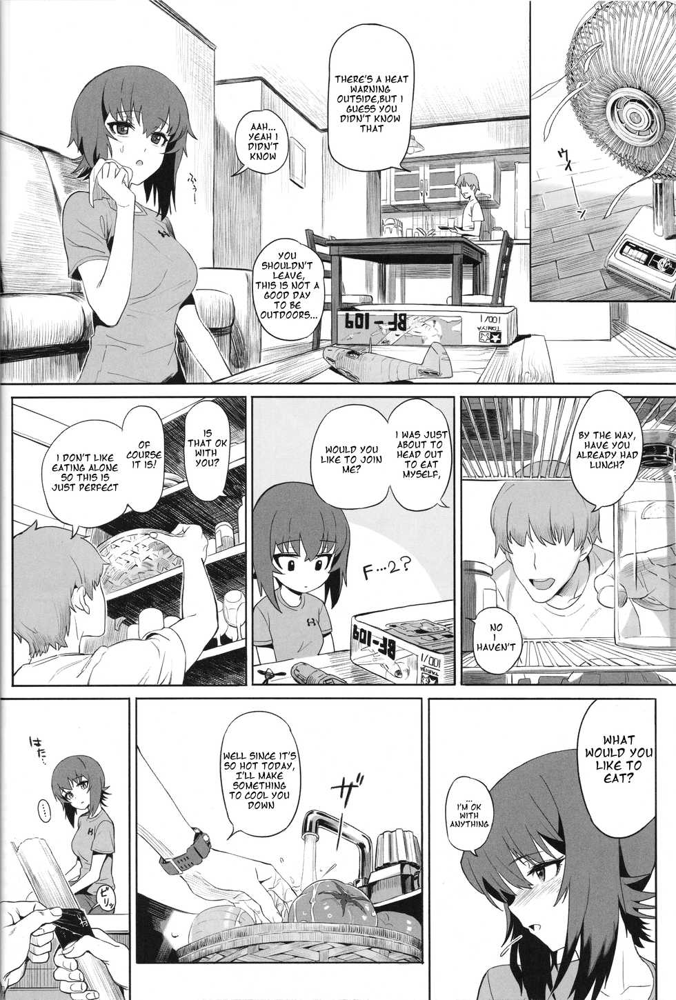 (C93) [SHIOHAMA (Hankotsu MAX)] ERIKA Vol.2 (Girls und Panzer) [English] [Onashi] - Page 11
