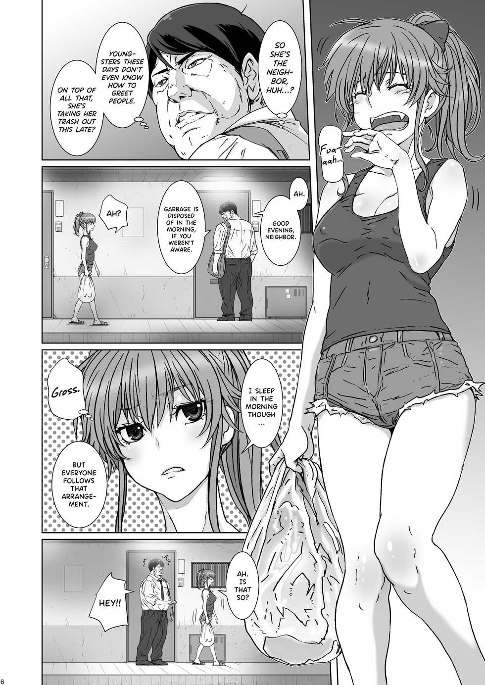 [STUDIO PAL (Nanno Koto, Kenzaki Mikuri)] Kuso Haratatsu Tonari no Yariman Yankee o Saiminjutsu de Saikoukyuu Onaho ni Suru [English] {Hennojin} [Digital] - Page 6