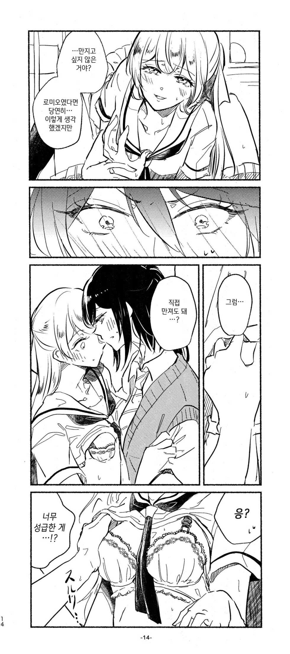 (BanG Dreamer's Party! 10th STAGE) [Minudorikan (Minu)] 3Bagatelle (BanG Dream!) [Korean] - Page 14