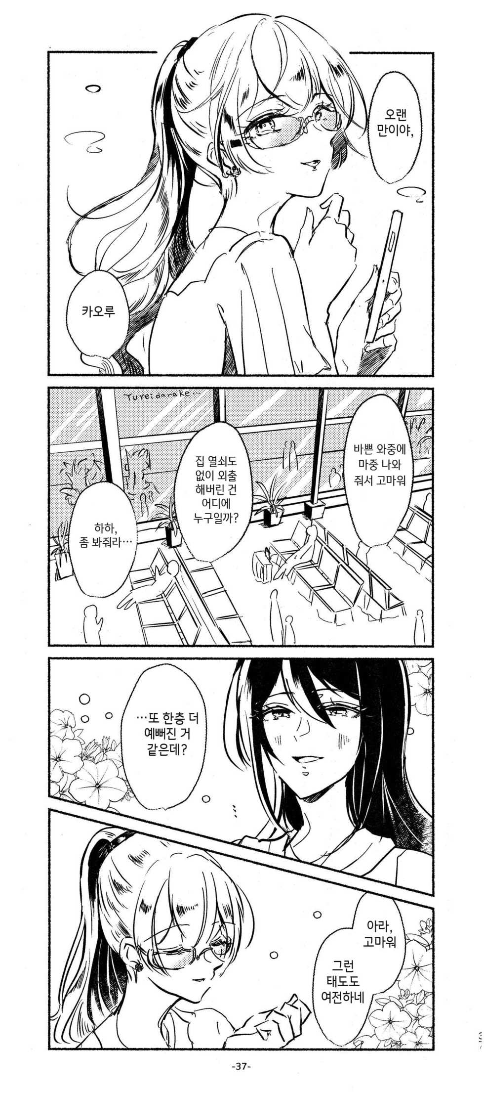 (BanG Dreamer's Party! 10th STAGE) [Minudorikan (Minu)] 3Bagatelle (BanG Dream!) [Korean] - Page 37