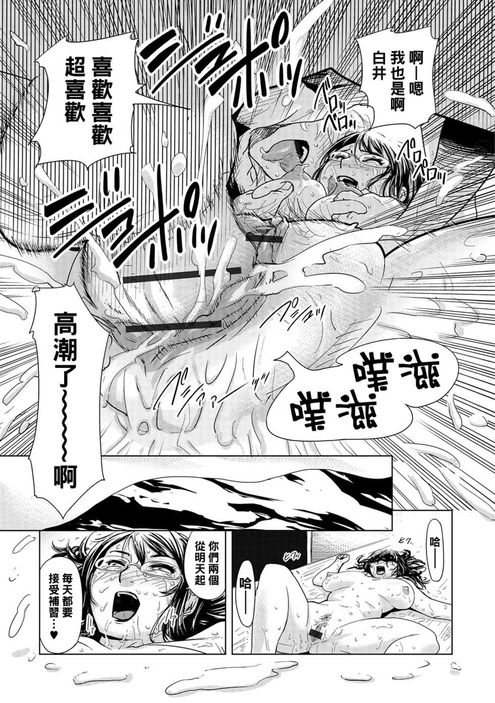 [Edo Shigezu] Hoshuu Senryaku ~Nishi Ayako Sensei no Baai~ (Netorare Marking) [Chinese] [黑条汉化] [Digital] - Page 19