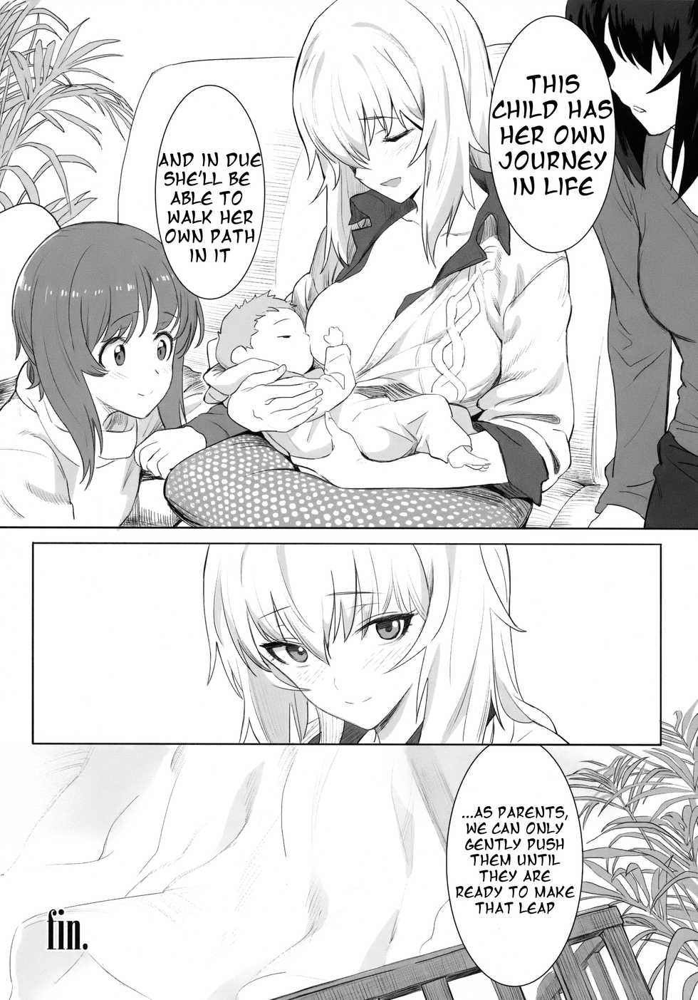 (C92) [SHIOHAMA (Hankotsu MAX)] ERIKA (Girls und Panzer) [English] [Onashi] - Page 29