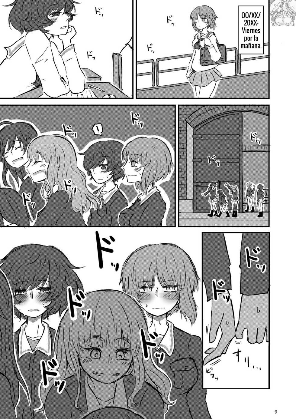[Ooarai Nourakudou (Noumen)] Taikai ni Shizumu. (Girls und Panzer) [Spanish] [Perplexion Translations] [Digital] - Page 10