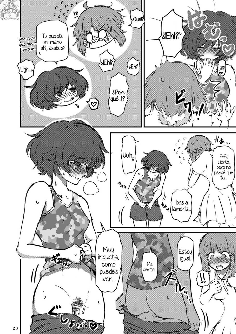 [Ooarai Nourakudou (Noumen)] Taikai ni Shizumu. (Girls und Panzer) [Spanish] [Perplexion Translations] [Digital] - Page 21