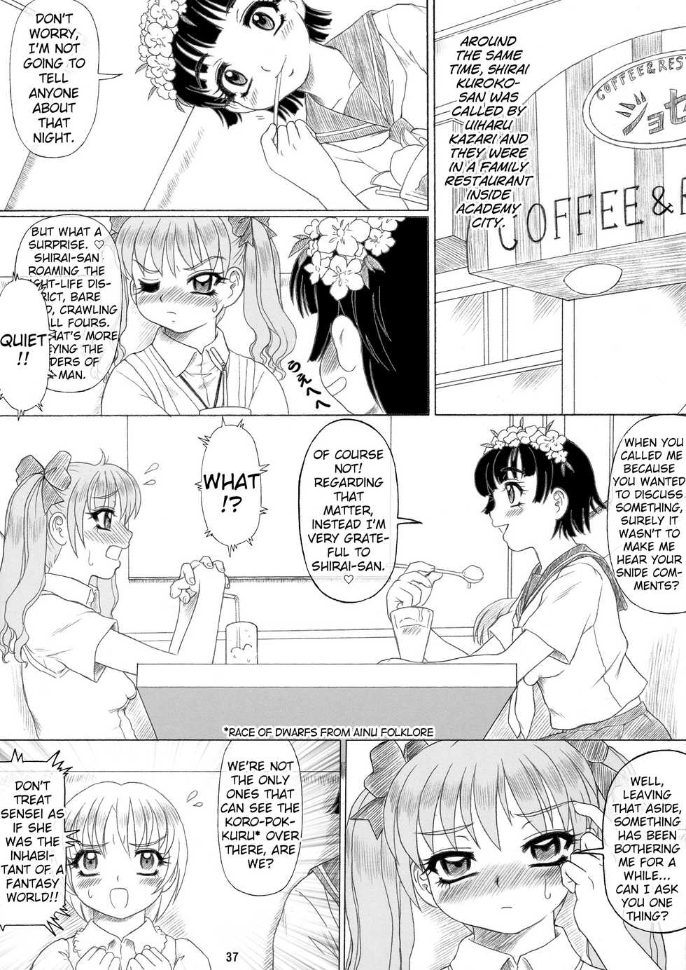 (C84) [Nakayama Shiki Kenkou Tosho (Tada Atsunori)] Uiharu Mode Mikoto Style (Toaru Kagaku no Railgun) [English] [MrBubbles] - Page 37