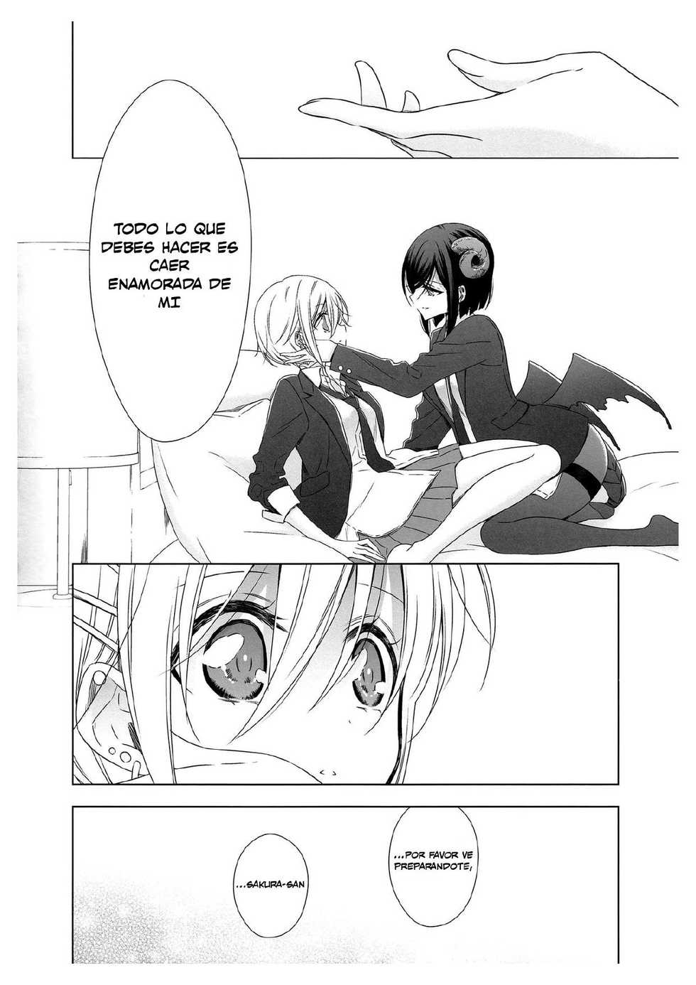 [Waterfall (Takano Saku)] Succubus no Sakihara-san 2 [Spanish] [AhegaoKuroneko143] [Digital] - Page 9