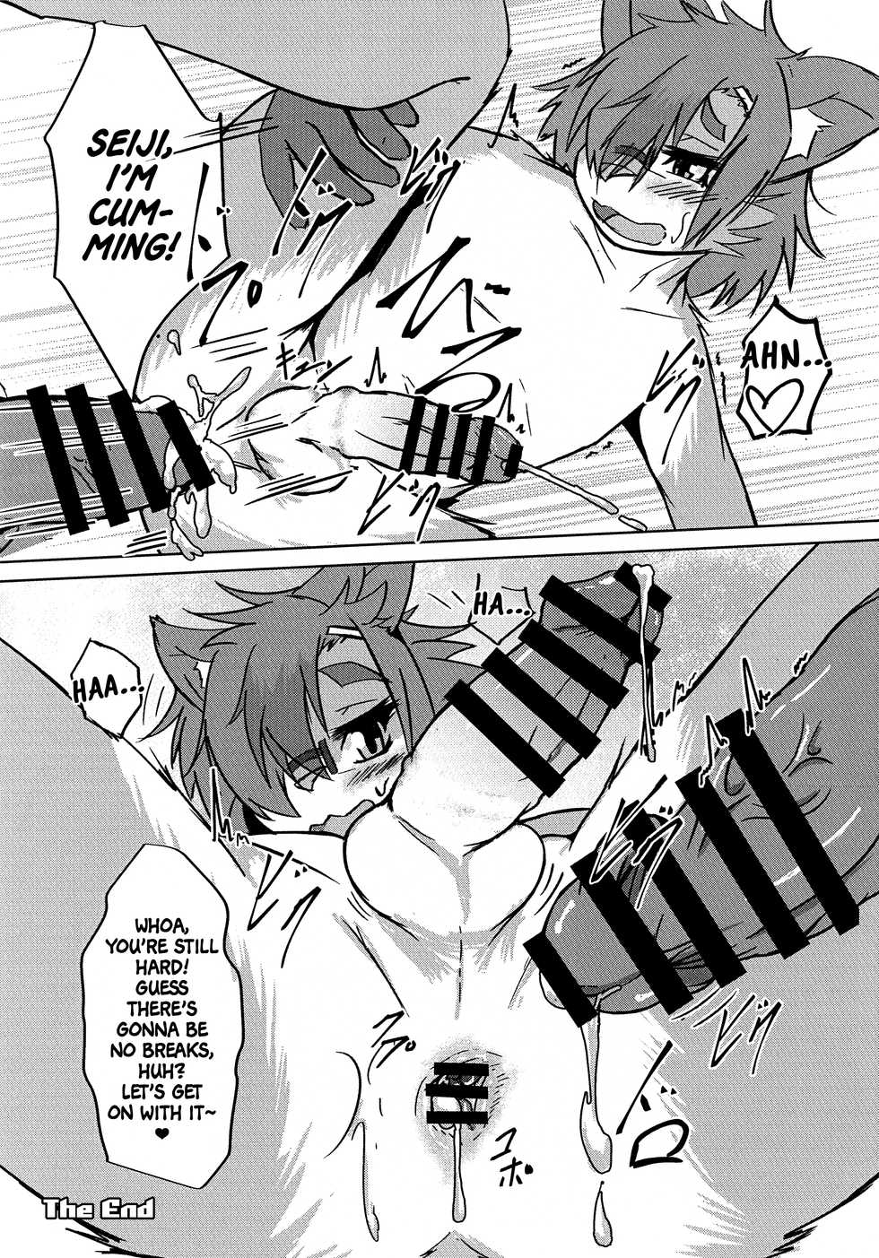 (Kansai! Kemoket 6) [Mayoineko (Various)] Kemo Otokonoko Lovers | Furry Femboy Lovers [English] [Melty Scans] - Page 30