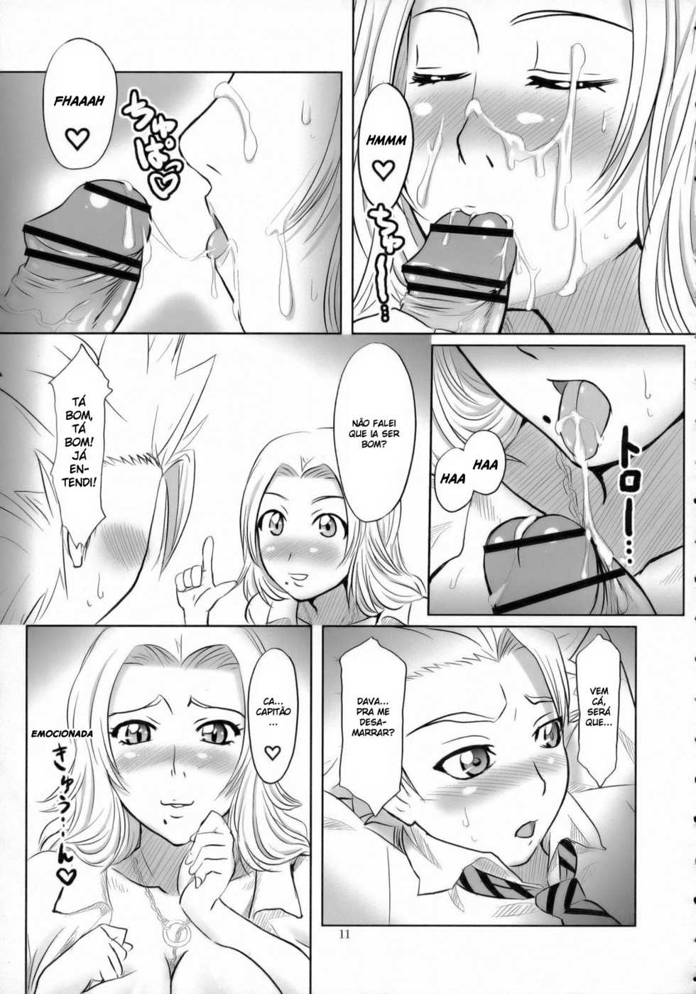 (C71) [ORANGE☆SOFT (Aru Ra Une)] Seifuku To Iu Na no Kyouki Ni (BLEACH) [Portuguese-BR] [BartSSJ] - Page 10